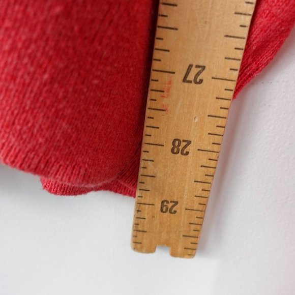 J Crew Sweater Mens Large Cotton Cashmere Knit Casual V Neck Pullover Jumper - Picture 5 of 8